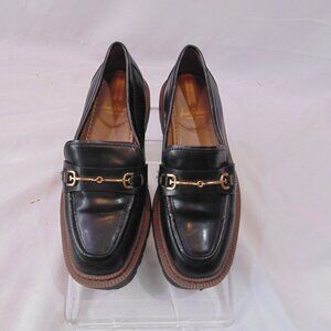 Sam Edelman Laurs Lug Sole Loafer Black Women's US 5M